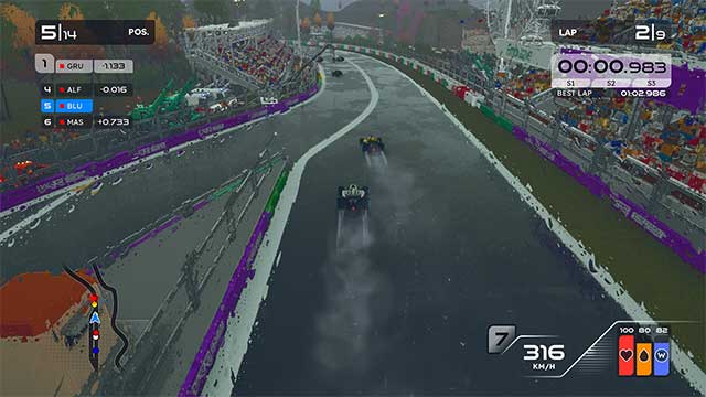 Formula Legends game có lối chơi thử thách, khó đoán và thú vị
