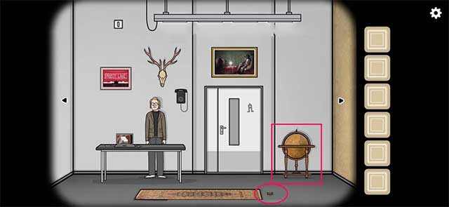 Di chuyển tấm thảm để lấy một miếng giấy gói Socola