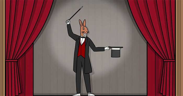 The Mr. Rabbit Magic Show có 20 màn giải đố chính