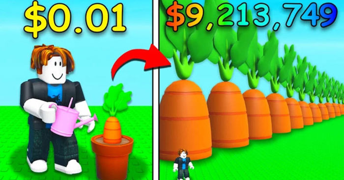 Game Roblox mô phỏng nông trại - Grow A Garden