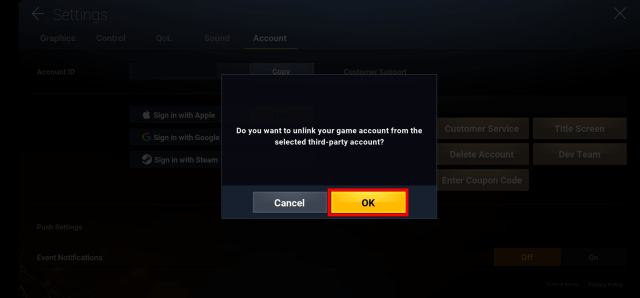 Liên kết tài khoản để chơi Darkest Days đa nền tảng