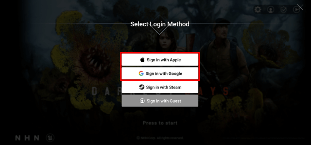 Liên kết tài khoản để chơi Darkest Days đa nền tảng