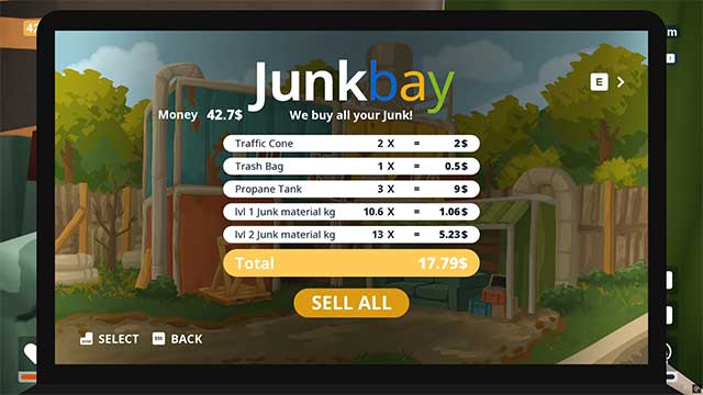 Bán những đồ bỏ đi tìm được ở bãi phế liệu để lấy tài nguyên