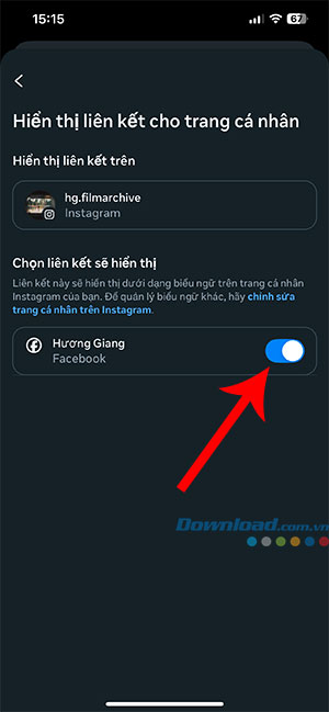 cach them link Facebook vao tieu su Instagram 4 1*518991