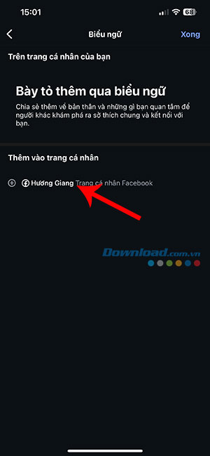 cach them link Facebook vao tieu su Instagram 9*518998