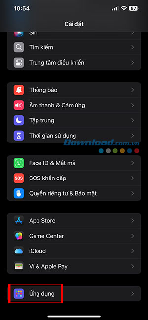 tat thong bao cuoc goi so la tren iphone 1*518936