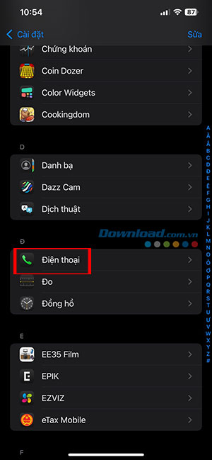tat thong bao cuoc goi so la tren iphone 2*518935