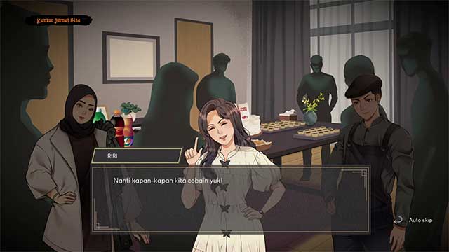 Đồ họa phong cách hoạt hình với lối chơi theo phong cách visual novel