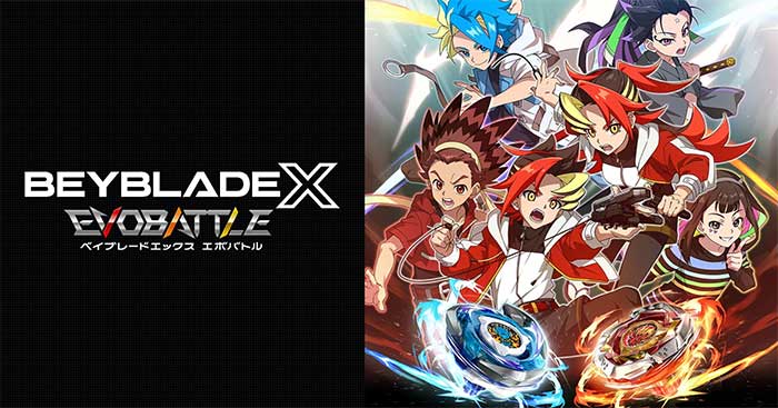 Beyblade X EvoBattleDemoGame anime Vòng xoay thần tốc