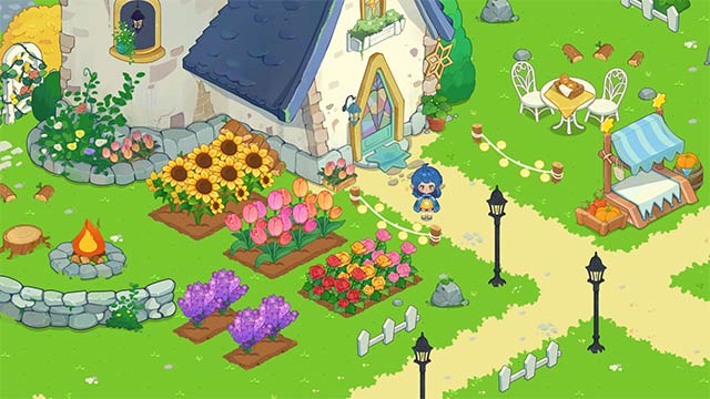 Khám phá cuộc sống làng quên, làm vườn, kết bạn... trong game Blossom's Grove