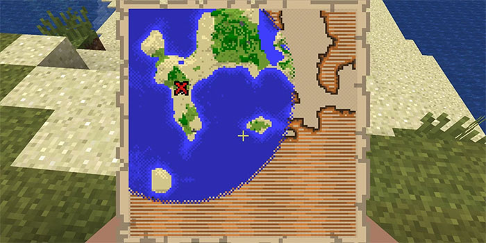 Minecraft Treasure Map