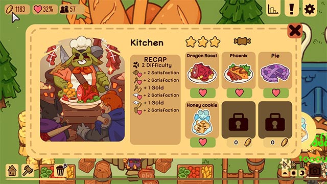 Khám phá hệ thống chế tạo và nấu ăn phong phú trong Glimvale: My Mini Overworld