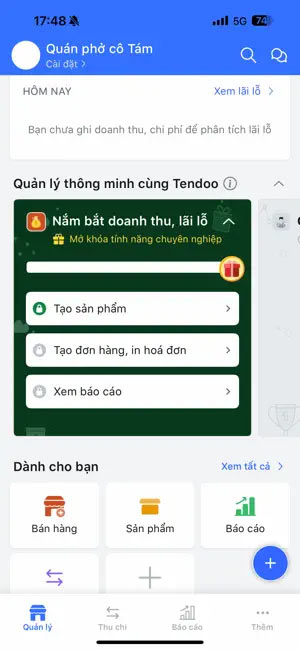 Tendoo cho iOS