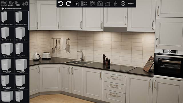 Khám phá hơn 3.000 vật liệu và item dùng để thiết kế nội ngoại thất cho ngôi nhà