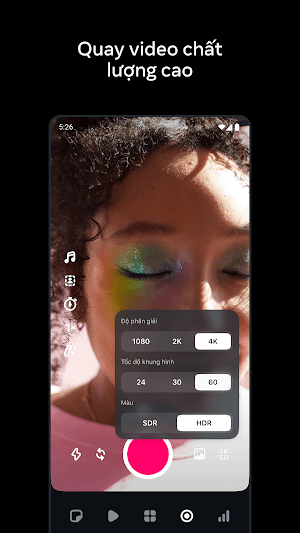 Quay video chất lượng cao