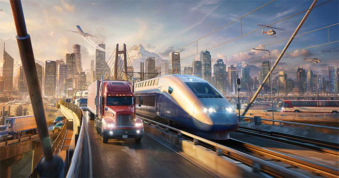 Transport Fever 3Game quản lý giao thông thành phố 3