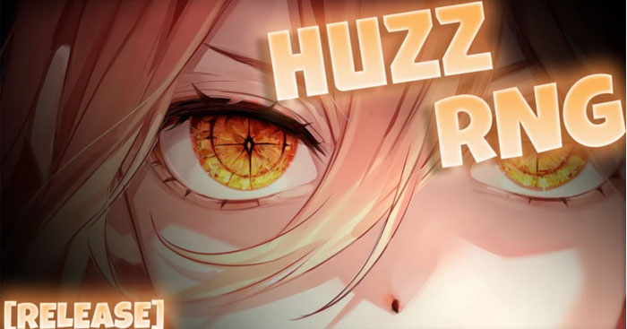 Game Roblox nhập vai chủ đề anime - Huzz RNG