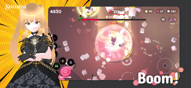 Game bắn súng kết hợp thu thập với phong cách màu pastel dịu nhẹ