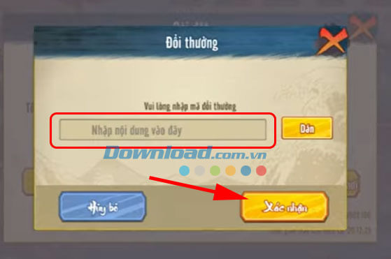 Hướng dẫn nhập code Manga Loạn Chiến chi tiết