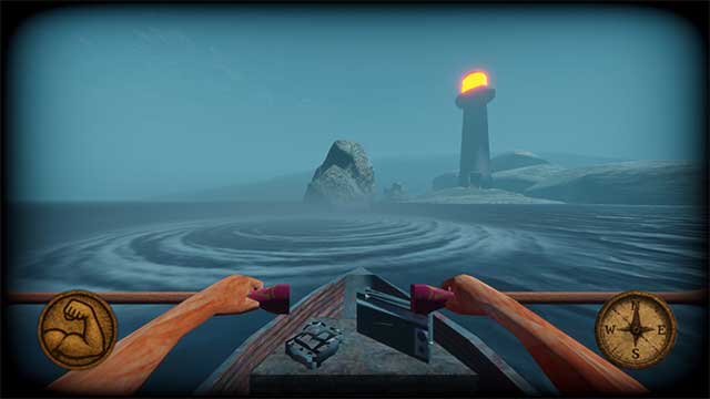 Oars of Silence là game kinh dị sinh tồn bối cảnh trên thuyền