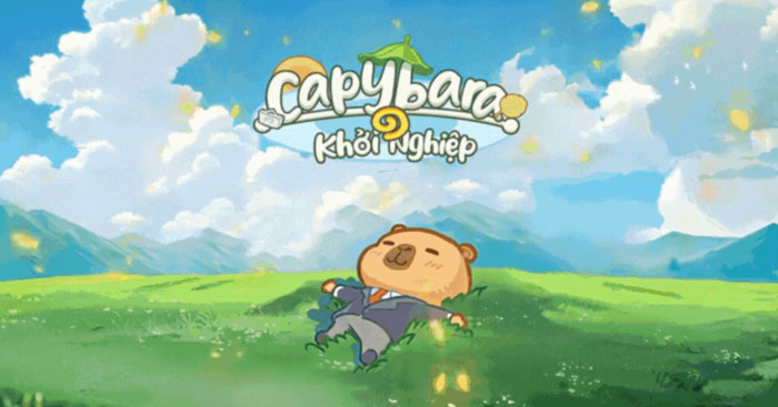 Game mô phỏng kinh doanh với những chú chuột lang nước dễ thương - Capybara Khởi Nghiệp