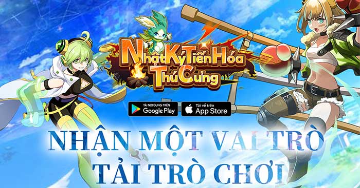 Game thẻ bài thu thập nữ chiến binh - Nhật Ký Tiến Hóa Thú Cưng