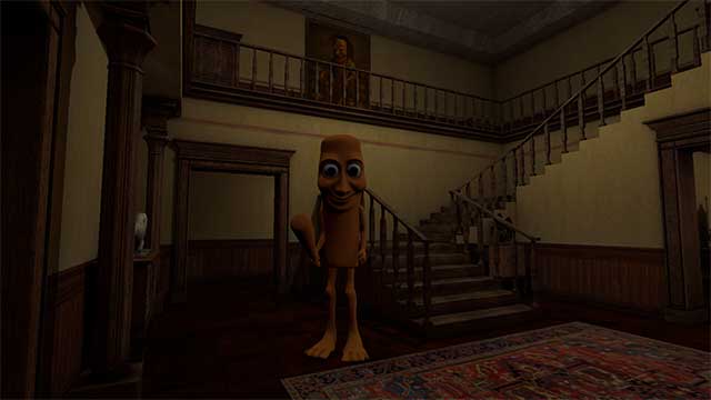 Giải các câu đố trong biệt thự và trốn thoát khỏi quái vật