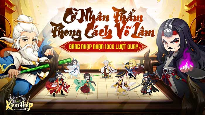 Game thẻ bài cờ nhân phẩm phong cách võ lâm - Kiếm Hiệp Auto Chess