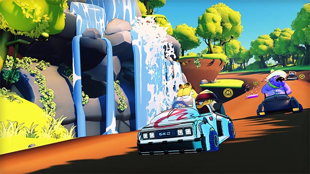 Đua xe cùng mèo Garfield và đồng bọn trong game vui Garfield Kart 2: All You Can Drift