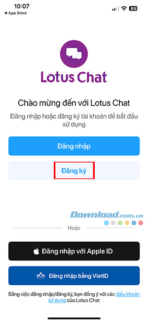 tao tai khoan Lotus Chat 1*521159