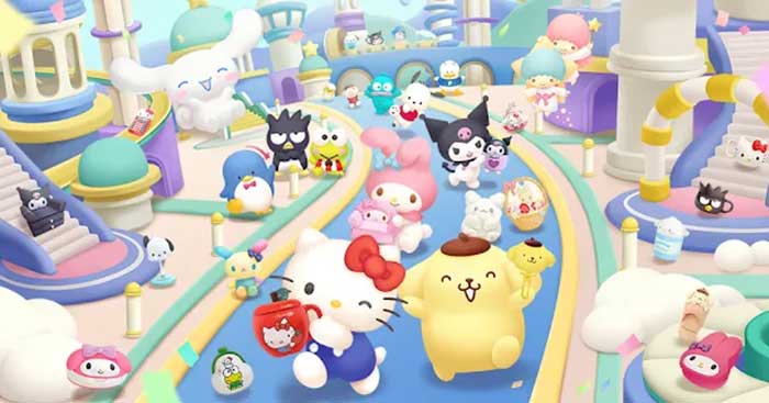 Hello Kitty Merch MatchGame thu thập đồ chơi trong thế giới Sanrio