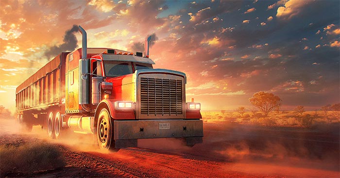 Truck World: AustraliaGame lái xe tải vòng quanh nước Úc