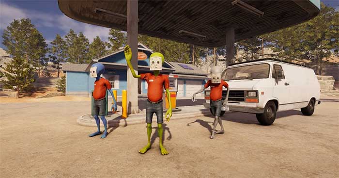 Roadside ResearchEarly AccessGame alien hợp tác quản lý cây xăng