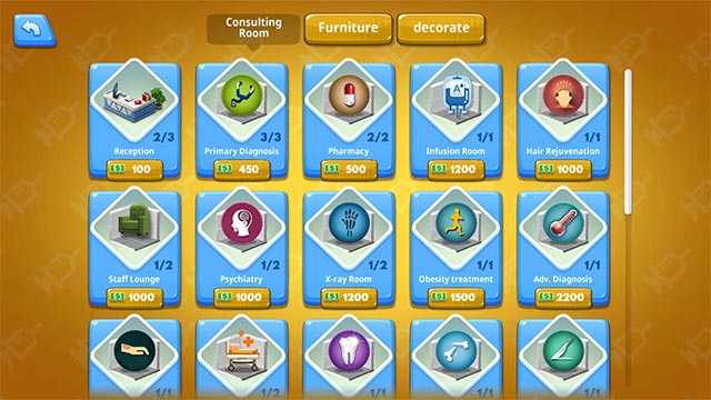 Trang trí và nâng cấp các phòng bệnh, khu vực khám chữa... để tạo ra dịch vụ tốt nhất cho bệnh nhân