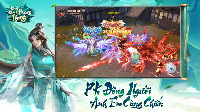 PK đông người, anh em cùng chiến