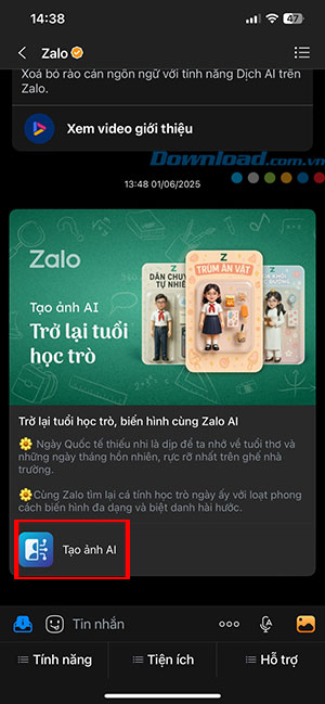 tao anh bien hinh hoc sinh voi zalo ai 1*521786