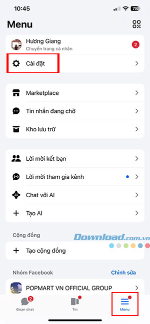 tat thong bao facebook messenger khi dang xuat 1*521748