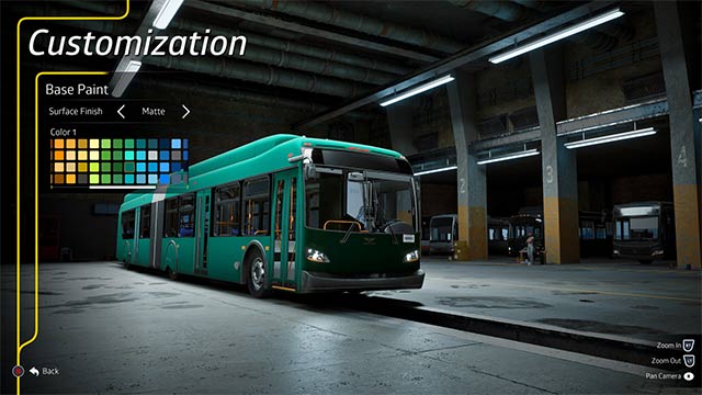 Tùy chỉnh xe bus bằng màu sơn, đề can tùy ý