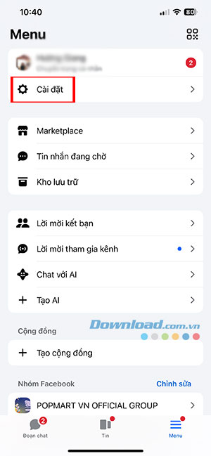 sua loi khong mo duoc link tiktok trong messenger 2*522785