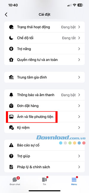 sua loi khong mo duoc link tiktok trong messenger 3*522787