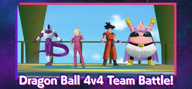 Dragon Ball: Gekishin Squadra cho bạn tham gia vào các trận chiến tổ đội 4v4