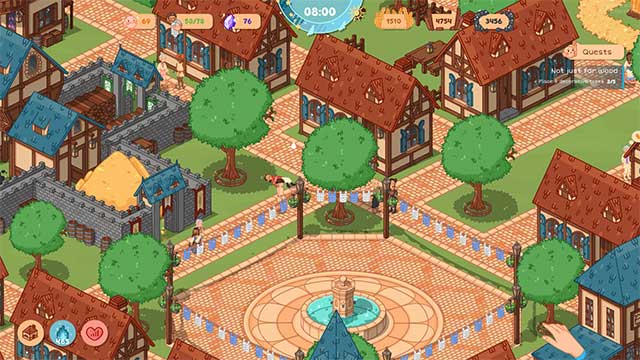 Two Sides là game xây dựng và quản lý thị trấn theo ý bạn