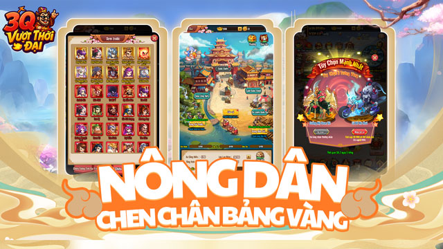 Nông dân chen chân bảng vàng