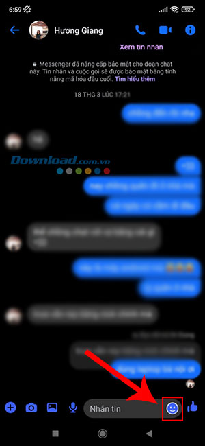 tao sticker Messenger bang Meta AI 2*523268