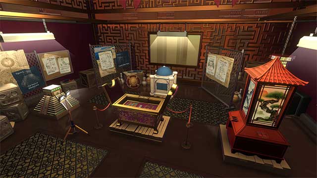 Khám phá một không gian rộng lớn chứa đầy bí mật và các lối đi ẩn