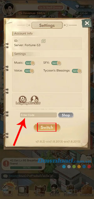 code Tiem Tap Hoa Thoi Gian 3*523495