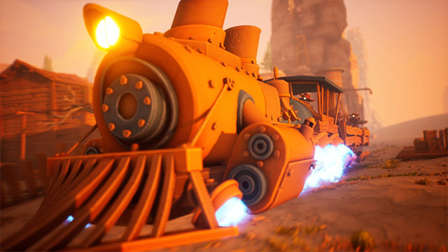 Đối đầu với đoàn tàu ma khổng lồ - cơn ác mộng thực sự trong Far Far West game