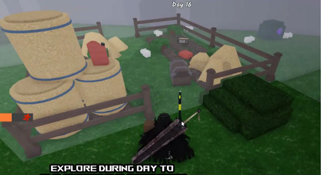 Khám phá đều đặn để có nguyên liệu và trang bị