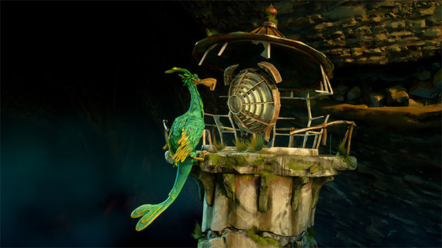 Chơi game Keeper ở góc nhìn thứ 3 giúp bao quát toàn bộ bối cảnh