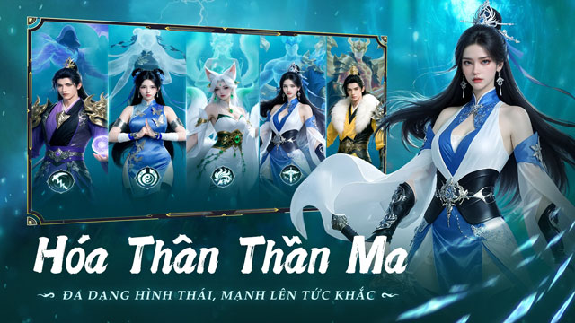Hóa thân Thần Ma, đa dạng hình thái